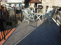 Apartmaji Piran - terasa